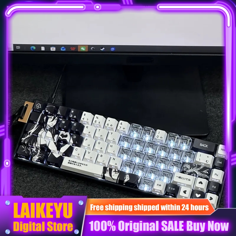 Jjk Gaming Accessories - Teclado mecánico con diseño de Chainsaw