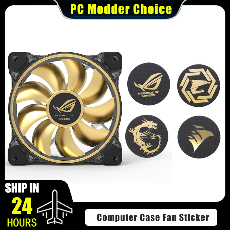 Video Gaming Accessories - Pegatina con logotipo de ventilador de