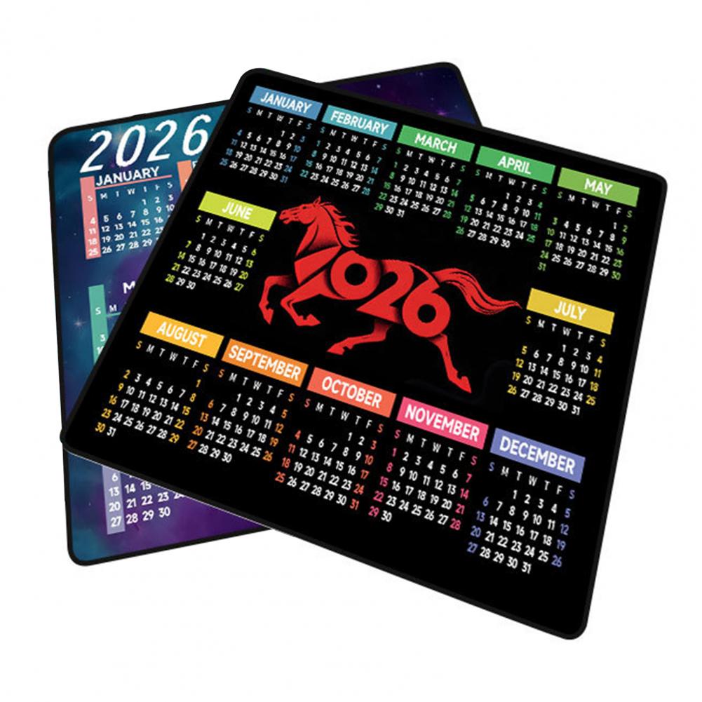 Gaming Accessories For Laptop - Alfombrilla de ratón con calendario 2026,