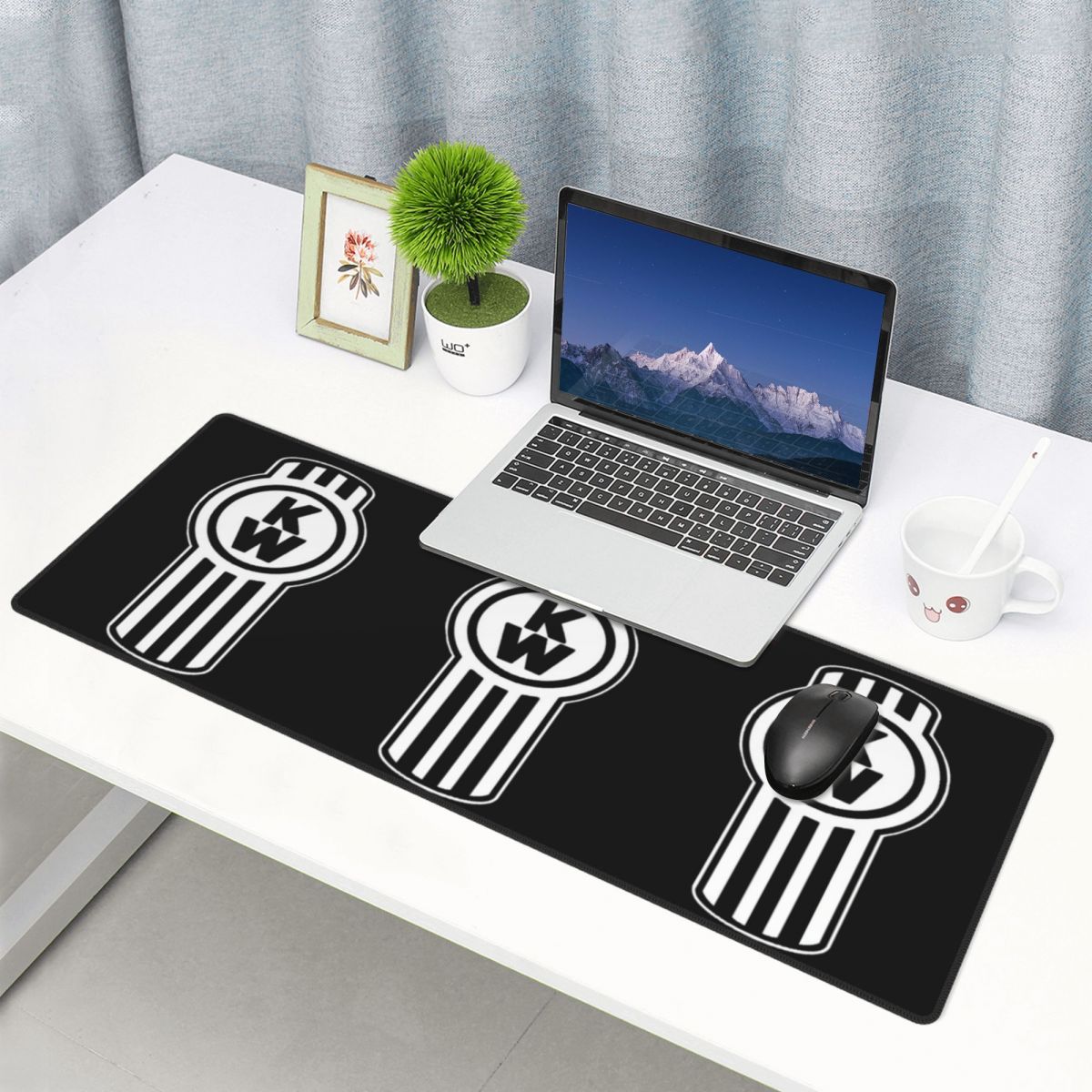 Gaming Accessories Logo - Alfombrilla de Ratón Grande con Logotipo