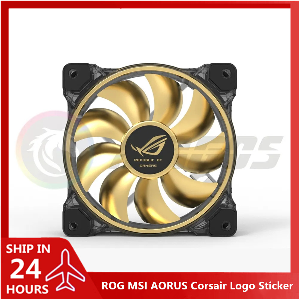 Video Gaming Accessories - Pegatina con logotipo de ventilador para
