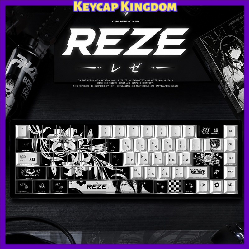 Jjk Gaming Accessories - NUEVOS Teclas de Anime Reze 5.0