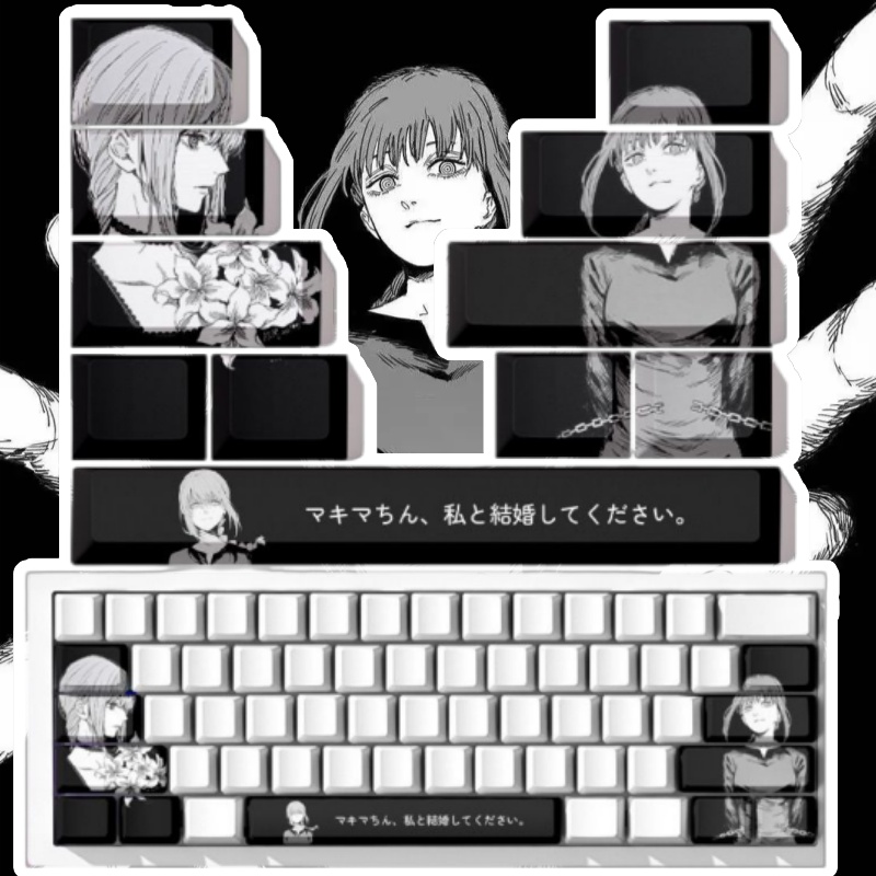 Teclas de Anime con Temática d - Jjk Gaming Accessories reseña y precio