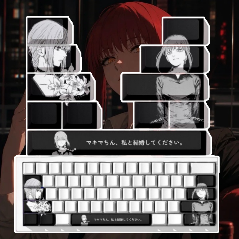 Teclas de Anime con Temática d - Jjk Gaming Accessories reseña y precio