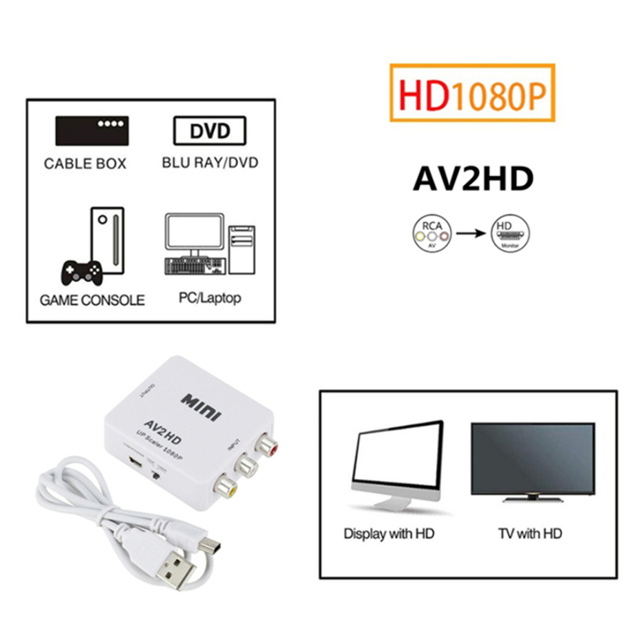 Convertidor de señal HDTV RCA  - Video Gaming Accessories reseña y precio