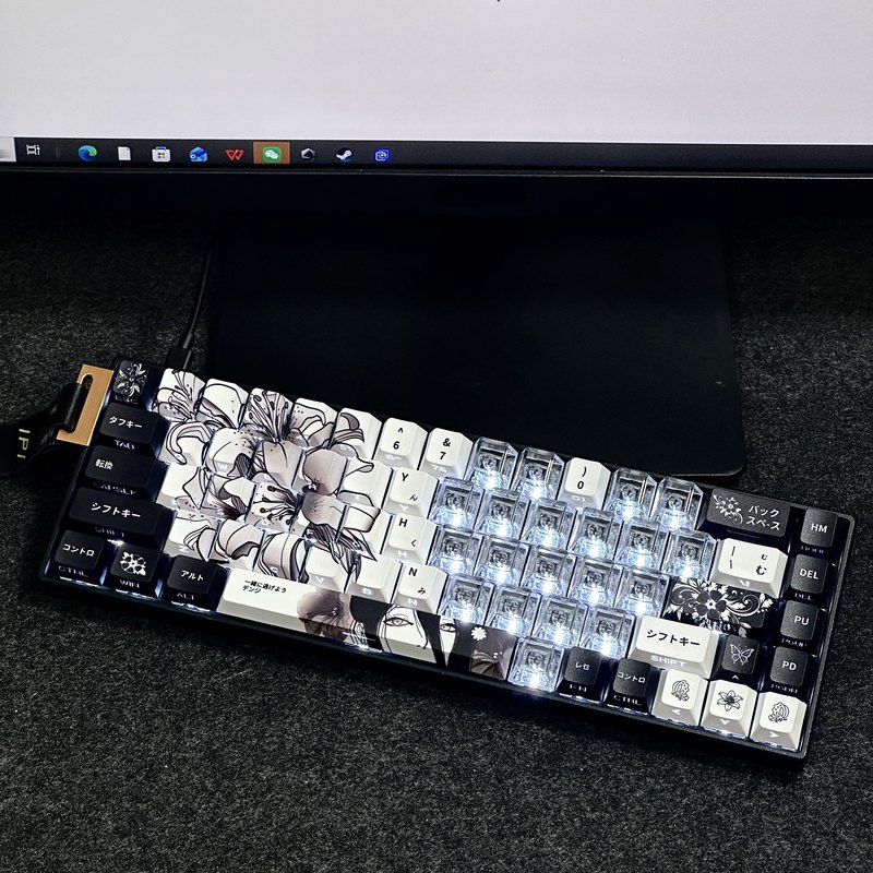 Teclado mecánico con diseño de - Jjk Gaming Accessories reseña y precio