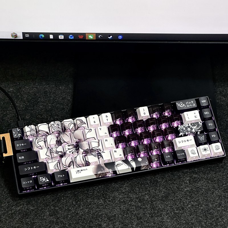 Teclado mecánico con diseño de - Jjk Gaming Accessories reseña y precio