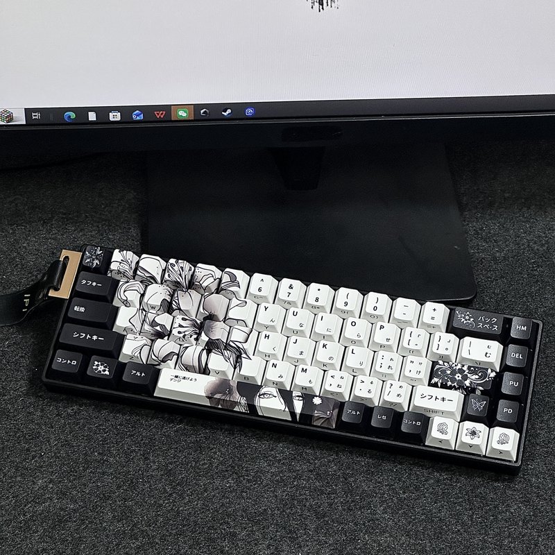 Teclado mecánico con diseño de - Jjk Gaming Accessories reseña y precio
