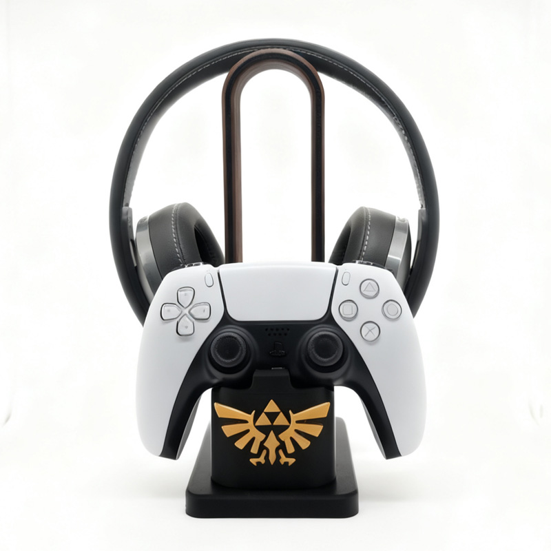 Soporte para auriculares con m - Gaming Accessories Logo reseña y precio